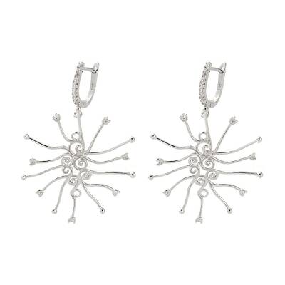 Cubic Zirconia Stud Earring Findings