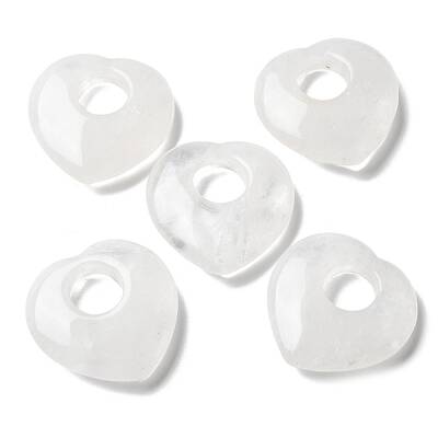 Natural Quartz Crystal Hollow Pendants