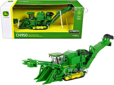 John Deere CH950 Sugar Cane Harvester Green Prestige Collection 1/64 Diecast Model by ERTL TOMY