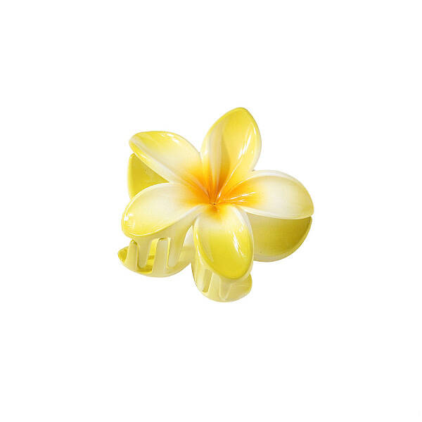 Flower Shape Plastic Claw Hair Clips