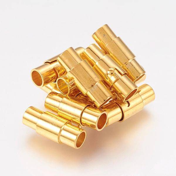 Brass Locking Tube Magnetic Clasps