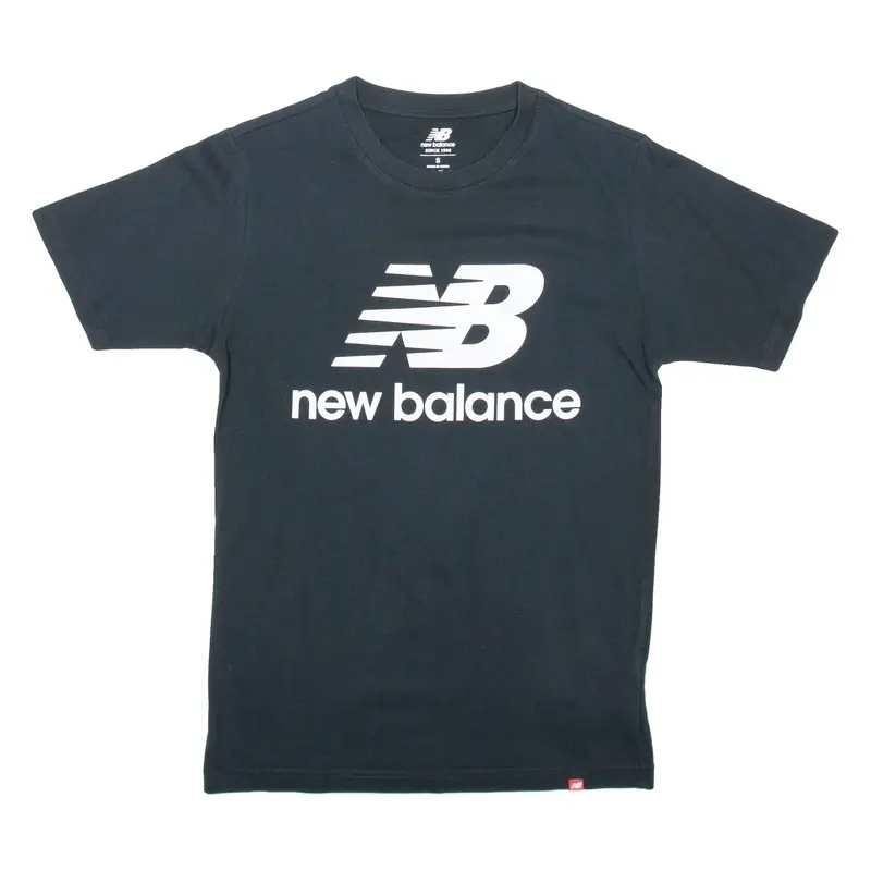 NEW BALANCE Mens T-Shirt Black S