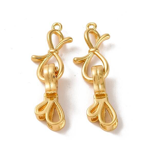 Brass Fold Over Clasps