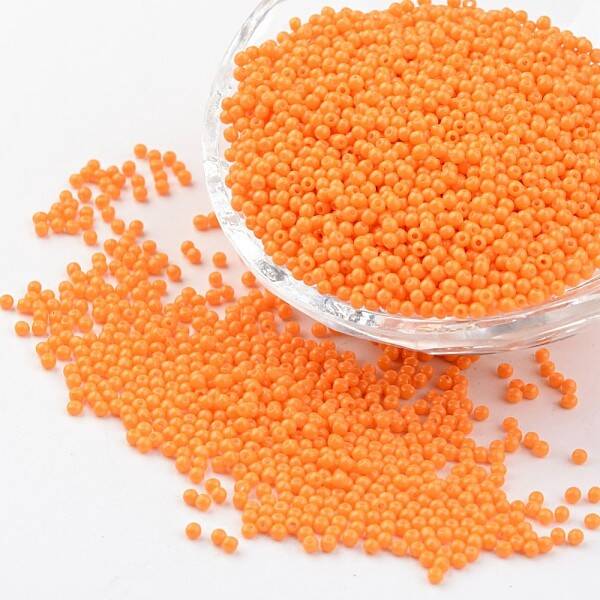 12/0 Grade A Baking Paint Glass Seed Spacer Beads