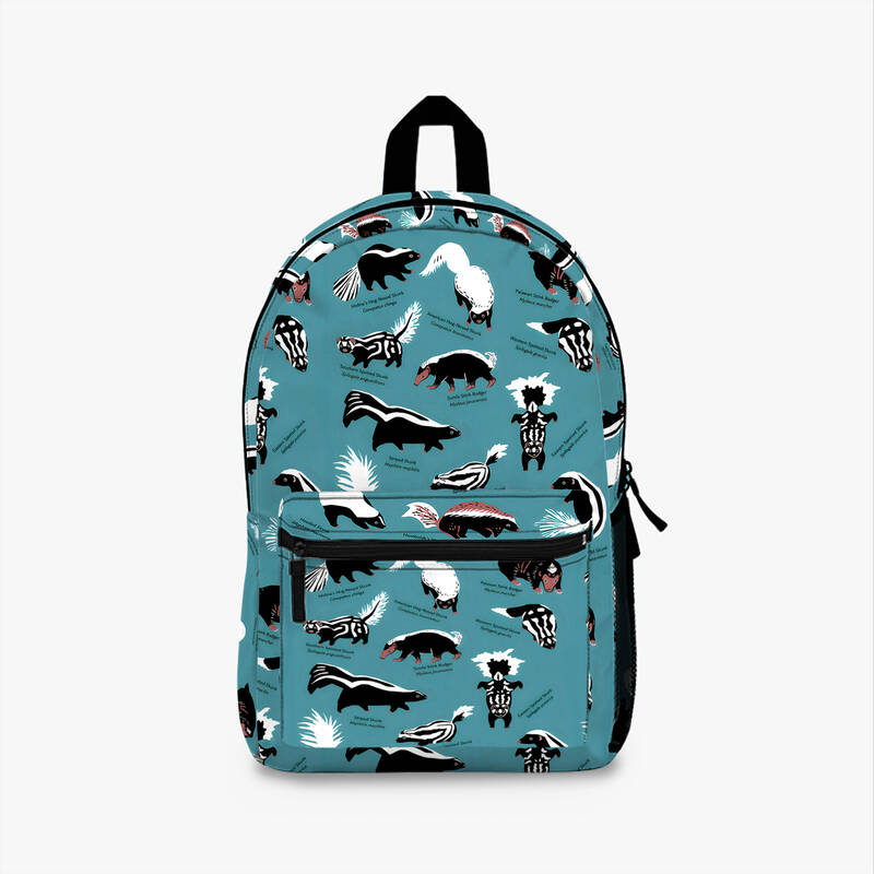 Skunks Of The World: Species Of Family Mephitidae Backpack