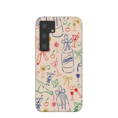 Seashell Midnight Toast Samsung Galaxy S24 Case