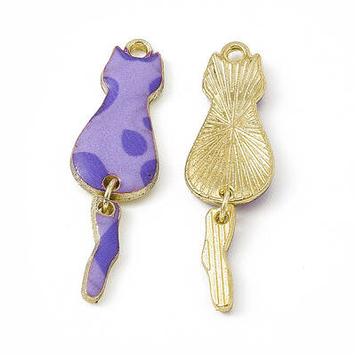 Painted Alloy Pendants