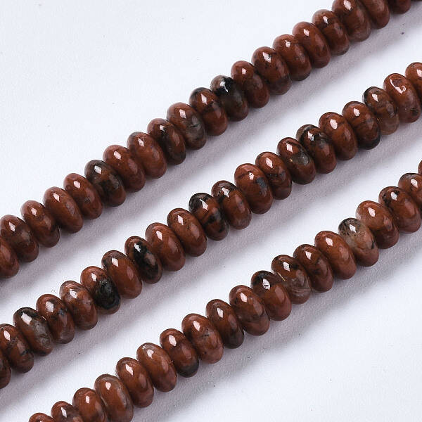 Natural Sesame Jasper Beads Strands