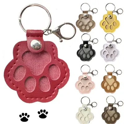 3PCS Cat and dog hair keychain hanger creative pet cat and dog hair decoration for pet owners to collect and commemorate.