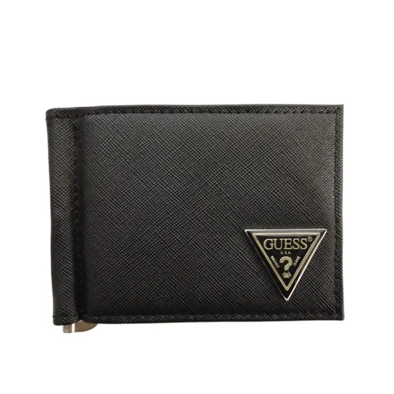 Guess, New Boston, Fabric Wallet, SM2513LEA22, Black, Men