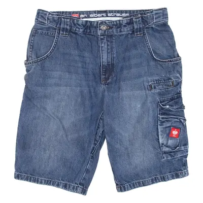 ENGELBERT STRAUSS Mens Workwear Shorts Blue M W34