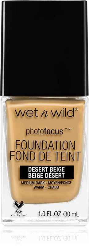Wet n Wild Photo Focus Liquid Foundation Mattifying Desert Beige 30 ml