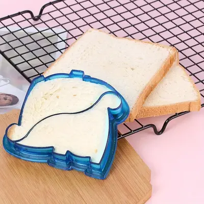 Plastic Baking Bread Molds, 1 Count Multi-shaped Sandwich Cutter, Sandwich Molds, Kitchen Baking Supplies, Cooking Accessorie...