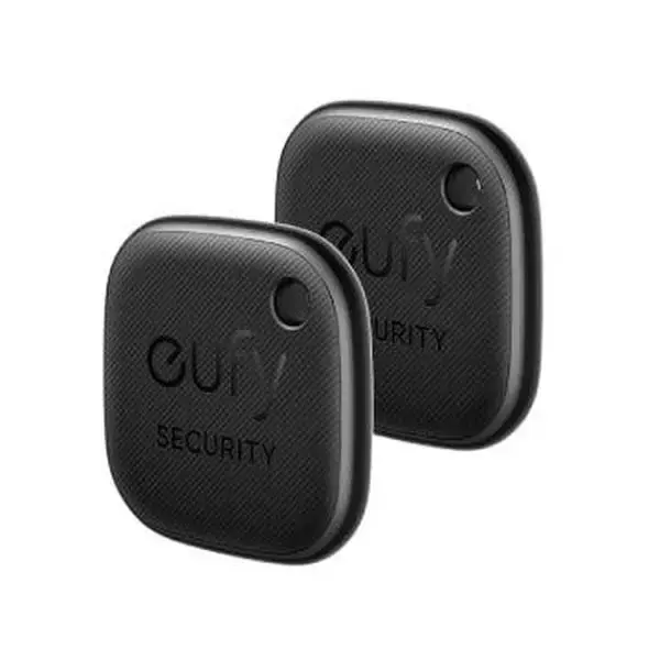 eufy Security by Anker SmartTrack Link (Black, 2-Pack), Android not Supported, Works with Apple Find My (iOS only), Key Finde...