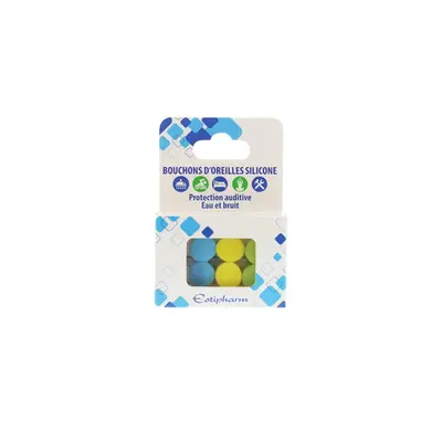 Estipharm Silicone earplugs (x8)