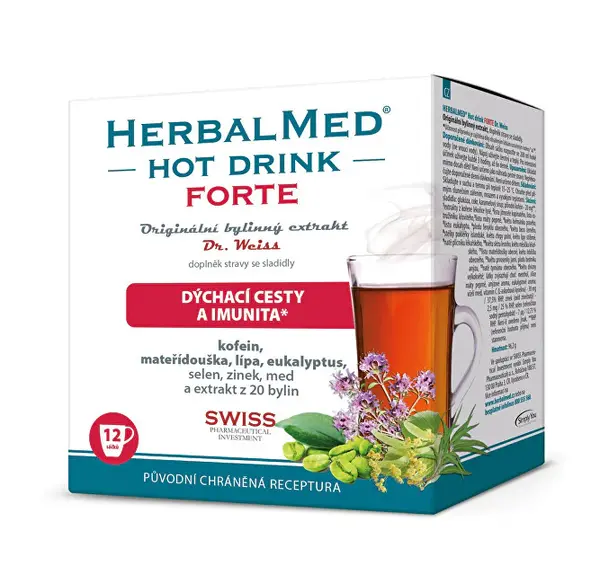 Simply You Herbalmed Hotdrink Forte Dr. Weiss Con Caffeina - Variante: 24 Bustine