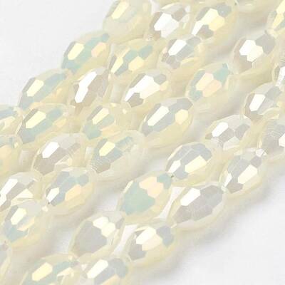Electroplate Glass Beads Strands