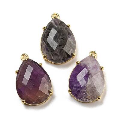 Natural Amethyst Pendants