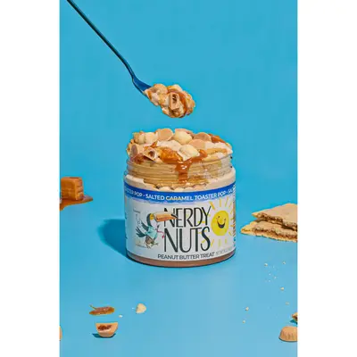 Salted Caramel Toaster Pop Peanut Butter Treat