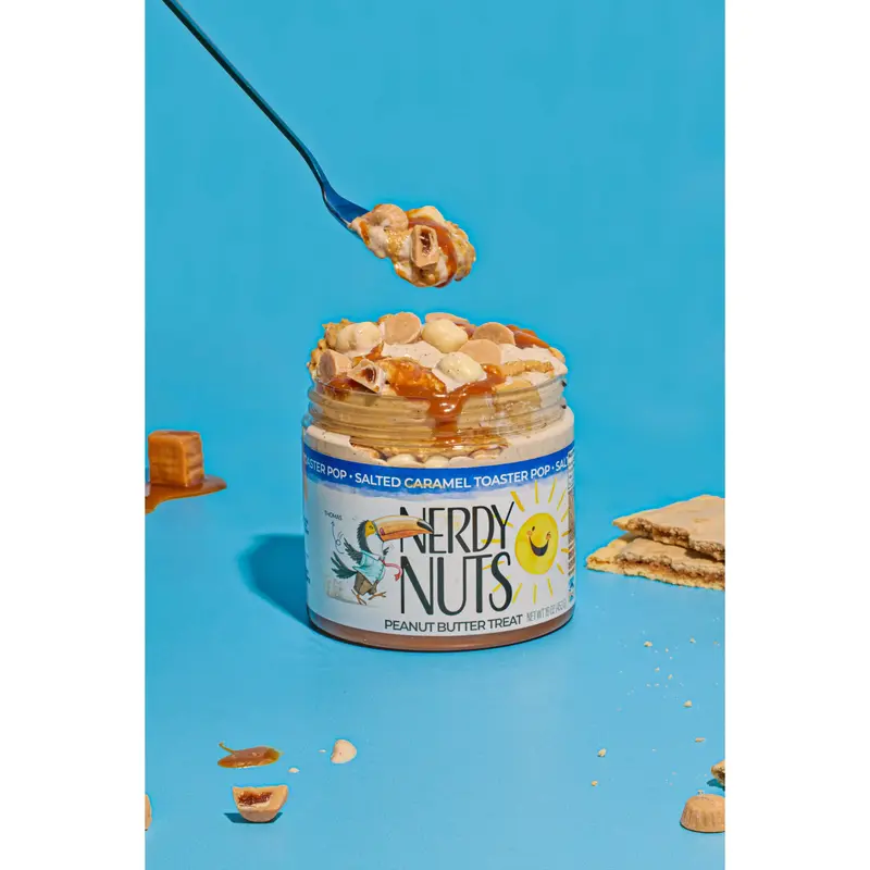 Salted Caramel Toaster Pop Peanut Butter Treat