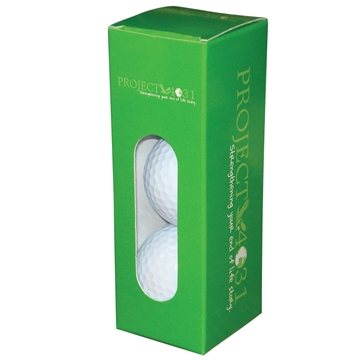 250 Custom Golf Ball Sleeve - Paper Products - Recyclable & High ...