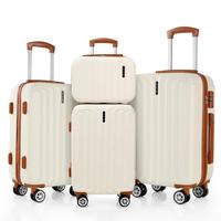 UUH Luggage Sets with TSA Locks-Travel and Moving Set(Family Set) Suitcases Sets-Travel and Moving Set(Family Set)(3/4/7/8-Pi...