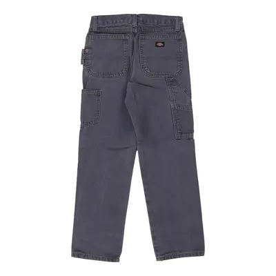 Age 10 Dickies Carpenter Trousers - 24W 24L Blue Cotton