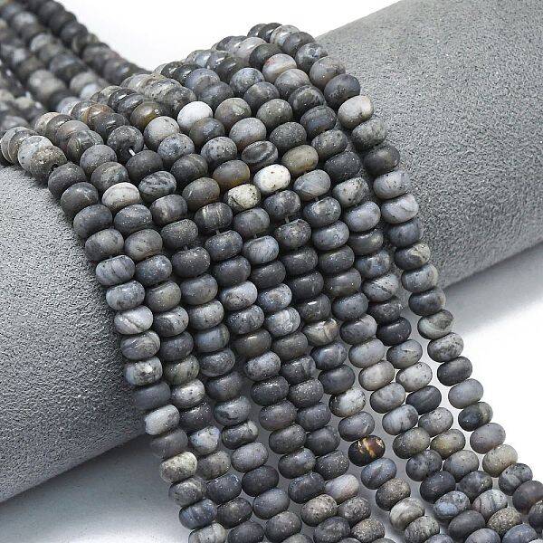 Natural African Black Opal Beads Strands