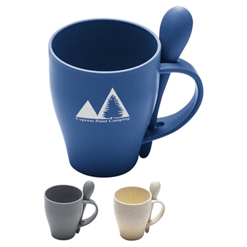 300 Custom 12 oz Harvest Spooner Mug - Plant Based & BPA Free