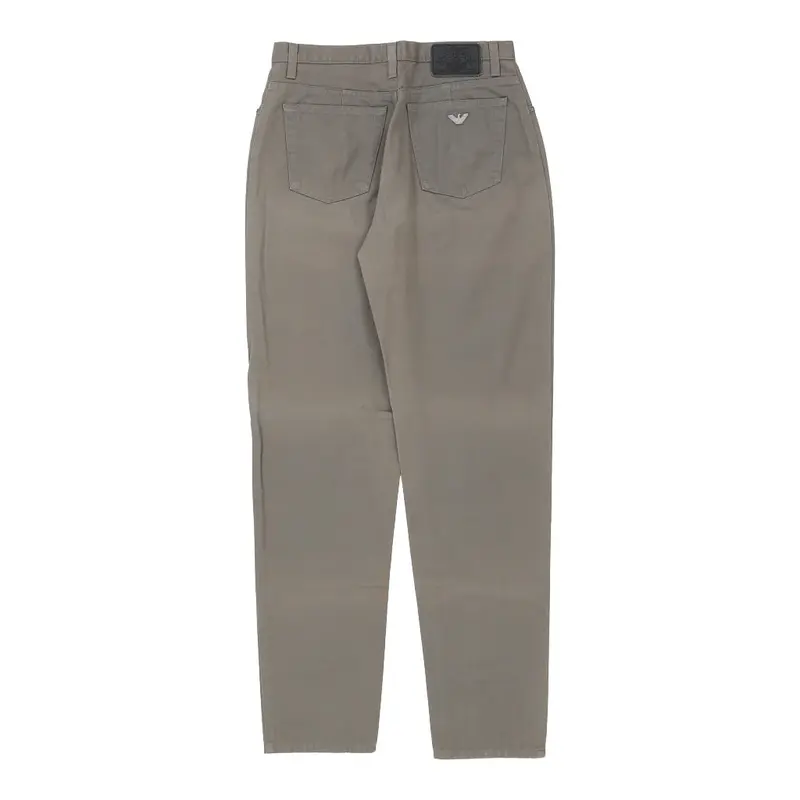 Armani Jeans Jeans - 30W UK 12 Grey Cotton