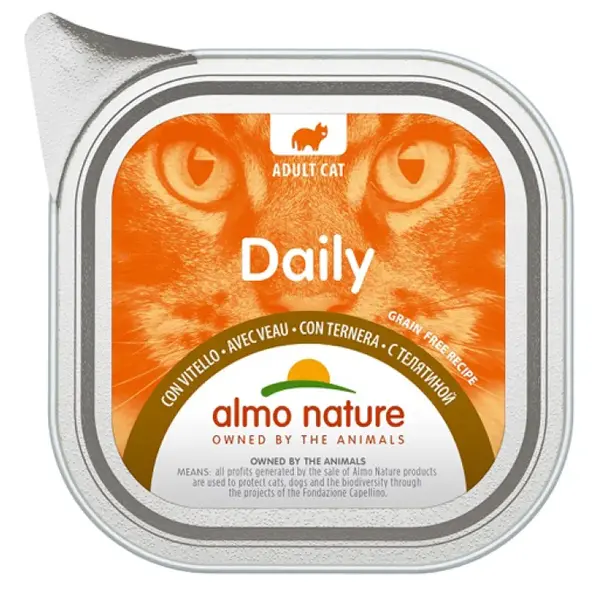 Almo nature Daily Menu with Veal - 100GR