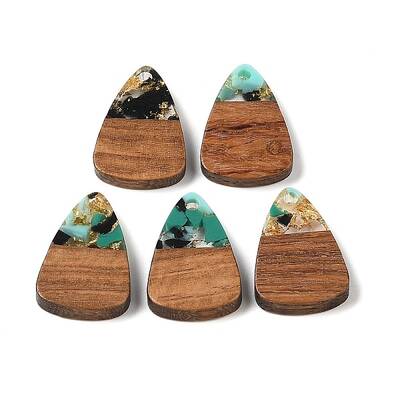 Resin & Wood Pendants