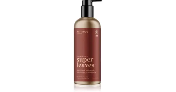 Attitude Super Leaves Bergamot & Ylang-Ylang Shampoo & Shower Gel 2 in 1 473 ml