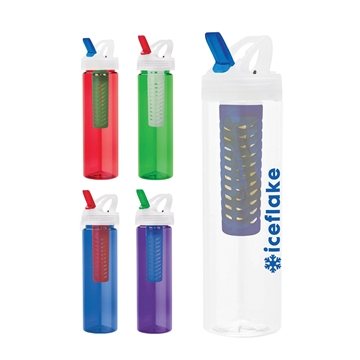 48 Promotional Laguna 32 oz PET Bottle with Flip Spout & Infuser - ...
