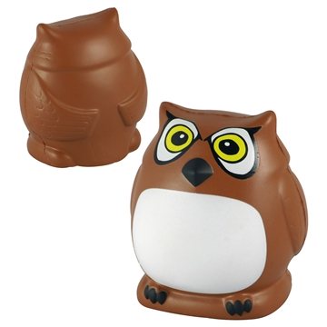 100 Custom Owl - Stress Reliever - Polyurethane