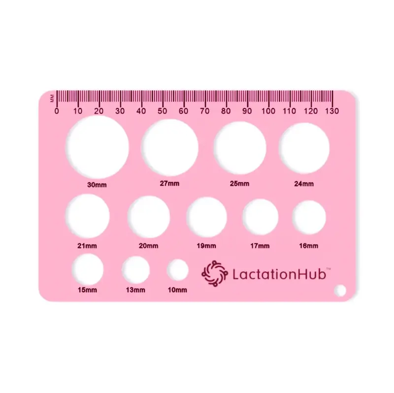 Flange Sizing Silicone Nipple Ruler