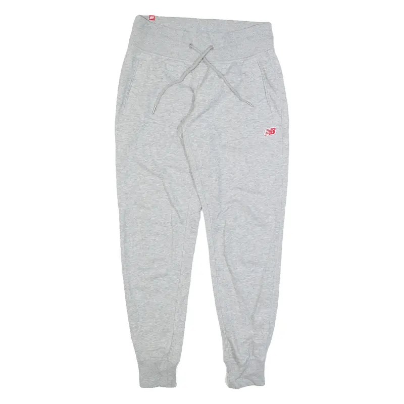 NEW BALANCE Mens Joggers Grey Tapered S W26 L27