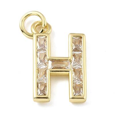 Brass Micro Pave Cubic Zirconia Pendants