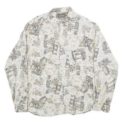 CUSTOM CLASSIC Mens Shirt Brown Long Sleeve XL