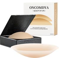 ONCOMDYA- Sticky Adhesive Silicone Covers, Reusable Nipple Covers,Sweating does not fall off,Washable,Ultra-thin edge,Matte i...