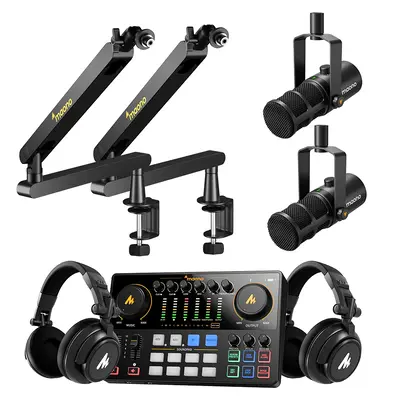 Two People Podcast Equipment Bundle