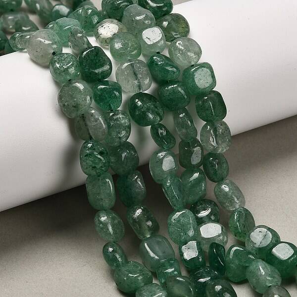Natural Green Aventurine Beads Strands