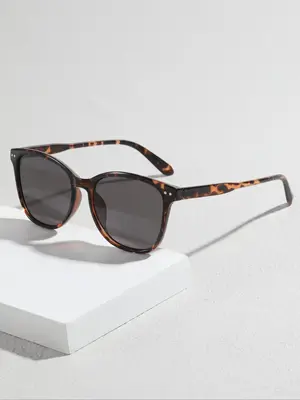 Vintage Classic Frame Tinted Lens Sunglasses, Fashionable Sunglasses for Everyday Use, Outdoor Sports Cycling Glasses, Travel...