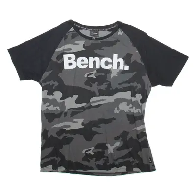 BENCH BESOM Mens T-Shirt Grey XL