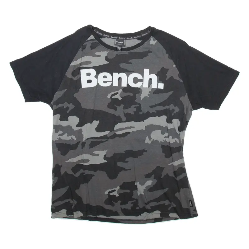 BENCH BESOM Mens T-Shirt Grey XL