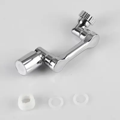 1080° Rotatable Kitchen Faucet Extender, Splash Proof Water Nozzle Faucet Extender, Kitchen Sink Faucet Extender, Kitchen Ac...
