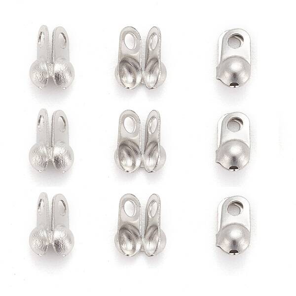 Tarnish Resistant 304 Stainless Steel Bead Tips
