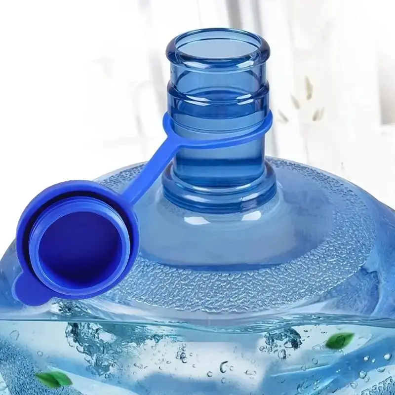 Reusable Water Bottle Cap with Handle, 3 Counts Anti-splash Dustproof Water Bottle Replacement Cap, Practical Kitchen Gadgets...