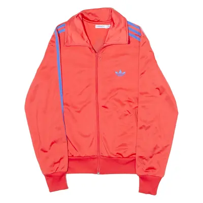 ADIDAS ORIGINALS Womens Track Jacket Red UK 12