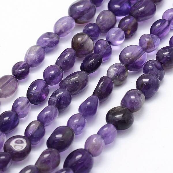 Natural Amethyst Beads Strands